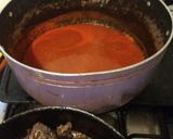 Foto del paso 2 de la receta: Carne seca en salsa asada