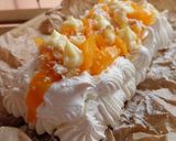 Foto del paso 14 de la receta: Tarta Pavlova de crema pastelera y coulis de albaricoques