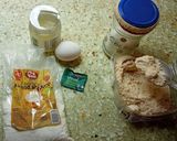 Foto del paso 1 de la receta: Galletas navideñas p/regalar c/2 harinas (arroz+coco)