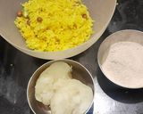 A picture of step 1 of Leftover Poha Banana flour Kebabs.