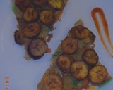 A picture of step 4 of Plantain frittata.