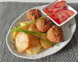 Zabpelyhes petrezselymes fasírt Air fryerben sütve gluténmentesen recept fázis 4 fotója