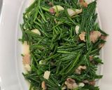 五花肉炒水蓮的食譜步驟4照片