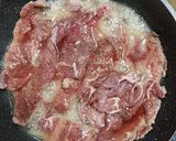 A picture of step 2 of Steak stir fry with mashed Cauliflower.