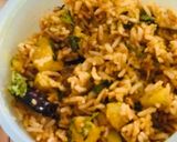 A picture of step 2 of Maharashtrian Phodnicha Bhaat: With Leftover Rice 🍚.