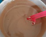 Foto langkah ke 4 dari resep Coffe Mocca Ogura Cake.