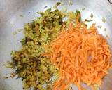 Vegetable poha recipe step 4 photo