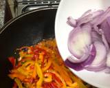 Mac and bell peppers stir fry recipe step 5 photo