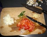 A picture of step 4 of Barley Bacon Tacos.