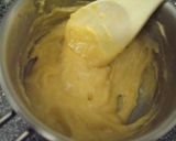 A picture of step 3 of Cream Puff Pastry with a Spoon.