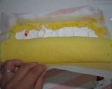 A picture of step 10 of Only Three Ingredients! Standard Easy Swiss Rolls.