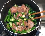 熱炒黑胡椒糯米椒雞腿肉 簡單便當菜 快速上桌的食譜步驟4照片