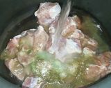 A picture of step 3 of Mutton Harees / Hareesa.