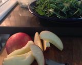 A picture of step 3 of Summer Arugula tossed with Chicken, Goat Cheese, & Apple.