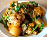 A picture of step 8 of Spicy Miso Simmered Chicken Drumsticks and Potatoes.