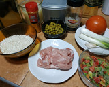 Foto del paso 1 de la receta: Arroz con carne magra de cerdo