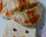 A picture of step 3 of Cheese sandwiches.