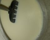 A picture of step 1 of 3 layered~Custard Fruit trifle.