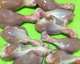 Hình bước làm 1 của món Chicken gobi (súp lơ)