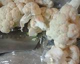 Deep fried cauliflower recipe step 1 photo