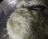 A picture of step 2 of Lauki ka besan.