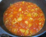 A picture of step 4 of Winter Melon and Tomato Simmer.