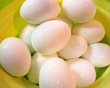 A picture of step 1 of Pressed and Steamed Hard-Boiled Eggs for Osechi or Bento.