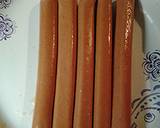 Pan fried hotdog sandwich recipe step 1 photo