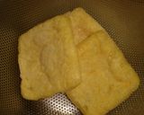 A picture of step 1 of Authentic Kyoto Style Komatsuna and Fried Tofu Stir Fry.