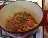 A picture of step 1 of Jill's Fish Stew.