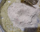 A picture of step 3 of Amaranth/Rajgira Wrap.
