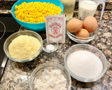Foto del paso 1 de la receta: Pastel húmedo de maíz con ganaché al ron