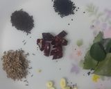 A picture of step 3 of Aubergines Fried in Yogurt.