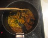 A picture of step 7 of Mapo Kabocha Squash.