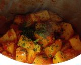 लहसूनी आलू की सब्जी (lasooni aloo ki sabzi recipe in Hindi) रेसिपी चरण 5 फोटो