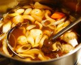 A picture of step 5 of Chinese Style Chicken Meatball Soup.