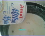 A picture of step 6 of Guava kulfi.