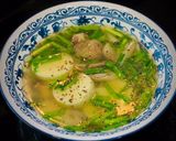 Hình bước làm 4 của món Canh Hẹ, Đậu Hũ Trứng Nấu Nấm Rơm