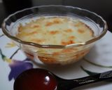 A picture of step 9 of Taro Root Gratin with Sake Lees & Tofu White Sauce.
