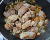 Foto del paso 4 de la receta: Pasta casarecce estilo griego con pollo