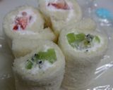 A picture of step 4 of For Children's Day Flying Carp Rolled Sandwiches.