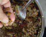 A picture of step 5 of Boiled fried rice.