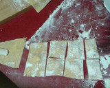 Foto del paso 5 de la receta: Pasta fresca casera rellena de mozzarella y espinacas