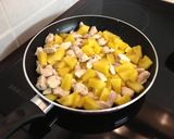 Tejszínes ananászos csirke recept fázis 4 fotója