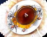 عکس مرحله 4 از دستور آبنبات پولکی زعفرانی