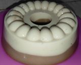 Foto langkah ke 3 dari resep Puding Cappucino susu.