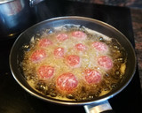 Foto del paso 13 de la receta: Salsa de calabacín  con macarrones  y atún o con albóndigas