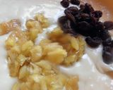 Foto del paso 4 de la receta: Muffins de manzana, pasas de uva con cubierta de crumble