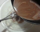 A picture of step 2 of Egg Whites Only Creamy Chocolate Pudding.