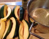 A picture of step 2 of Sous Vide Acorn Squash With Browned Butter And Rosemary.